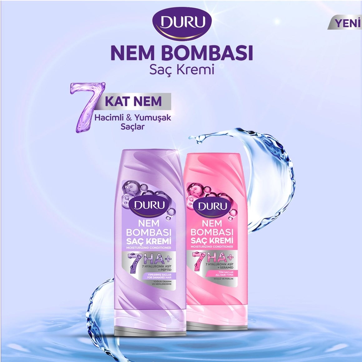 Duru Nem Bombası Yoğun Onarım Saç Kremi 385 ml