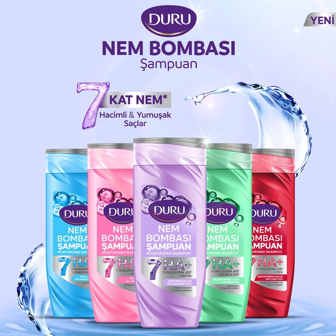 Duru Nem Bombası Yoğun Onarım Şampuan 400 ml