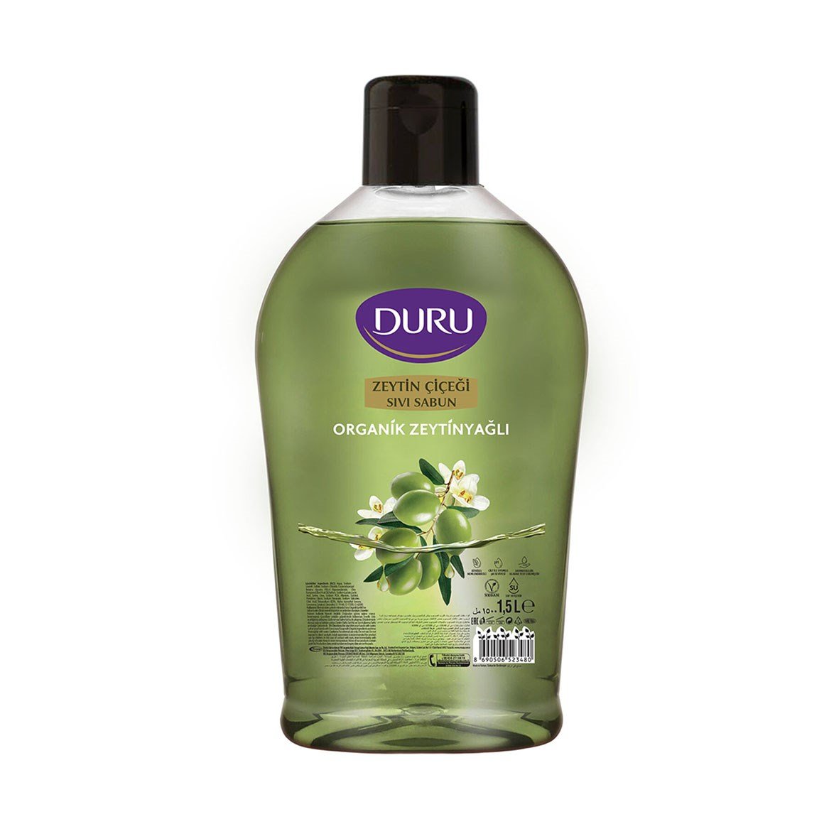Duru Sıvı Sabun Zeytin Çiçeği 1,5 l + 500 ml