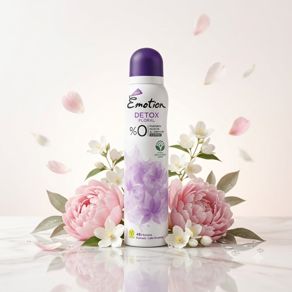 Emotion Deodorant Detox Floral 200 ml 6 adet