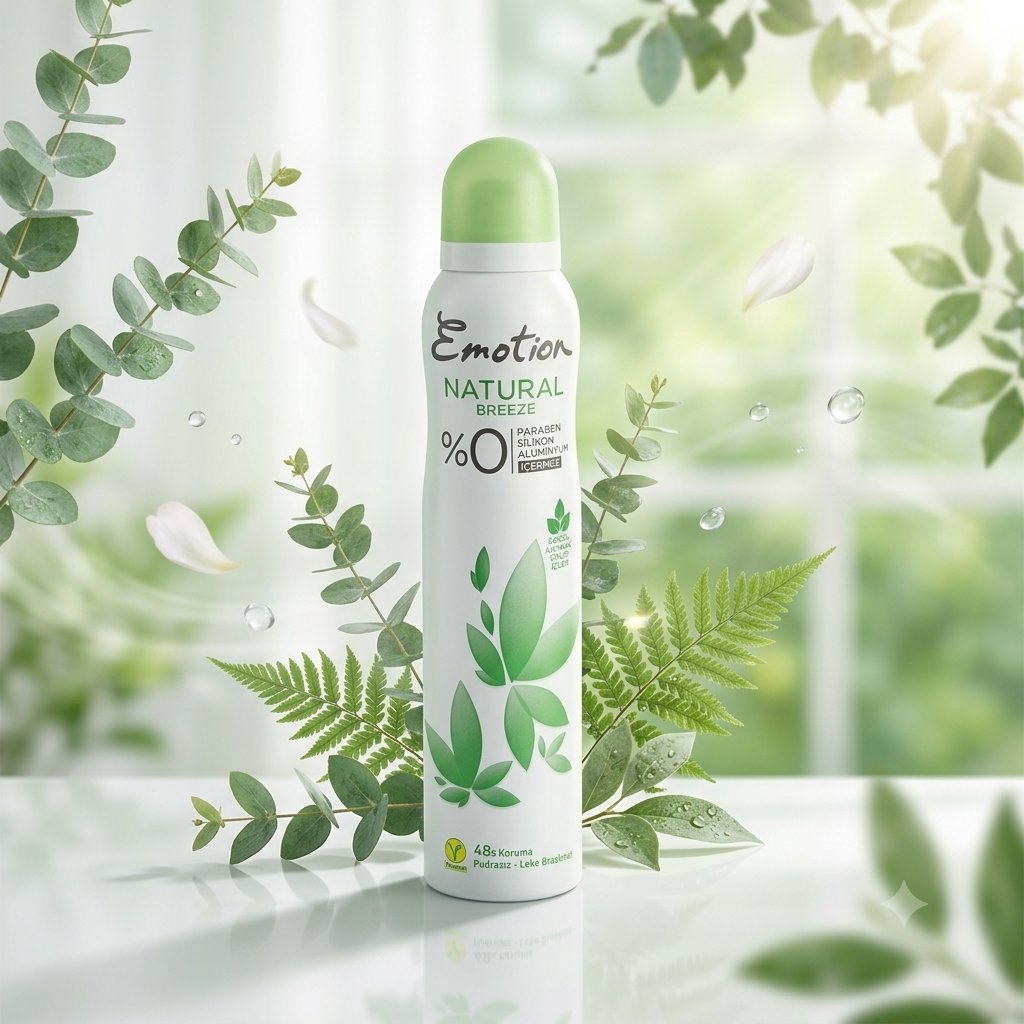 Emotion Deodorant Natural Breeze 200 ml 6 adet