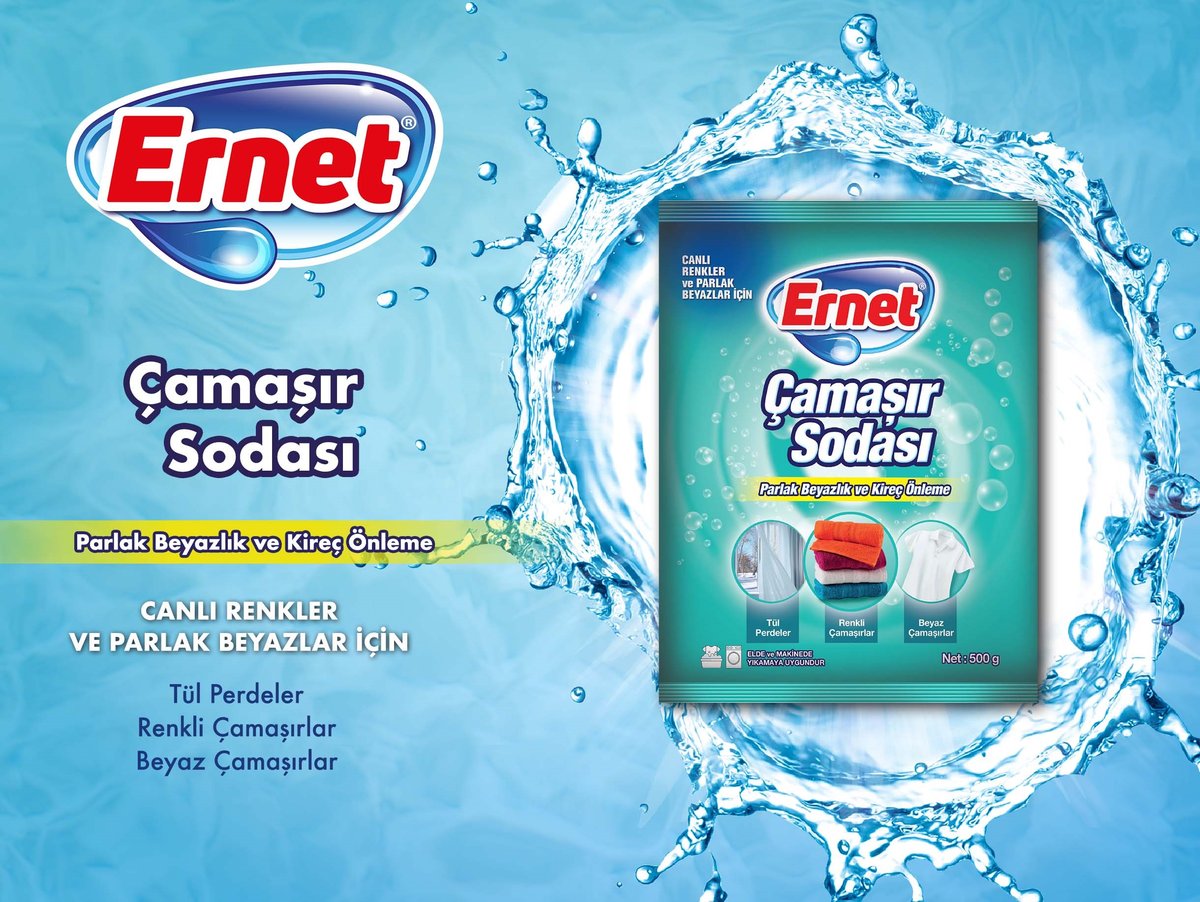 Ernet Çamaşır Sodası 500 gr