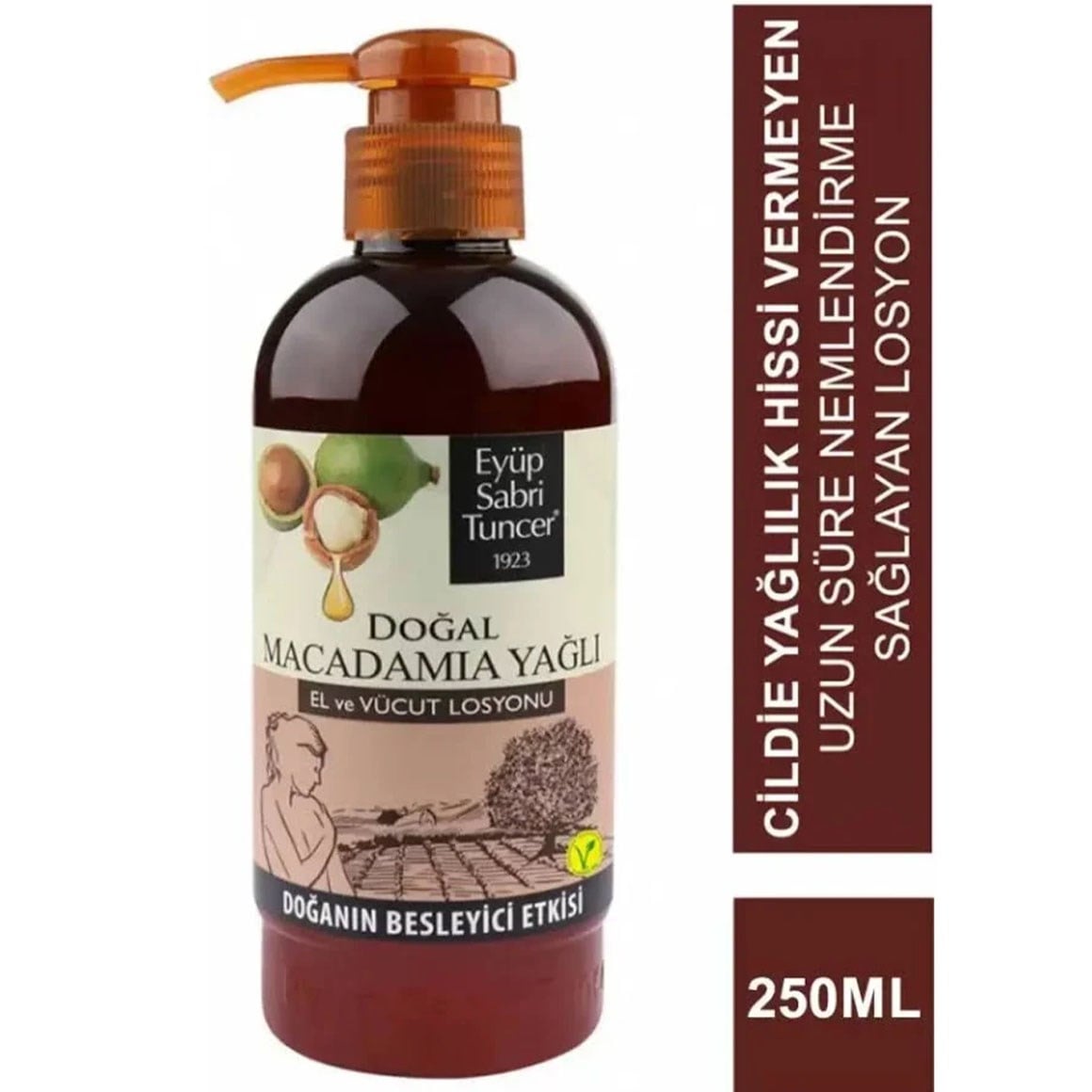 Eyüp Sabri Tuncer Doğal Macadamia Yağlı El Ve Vücut Losyonu 250 ML