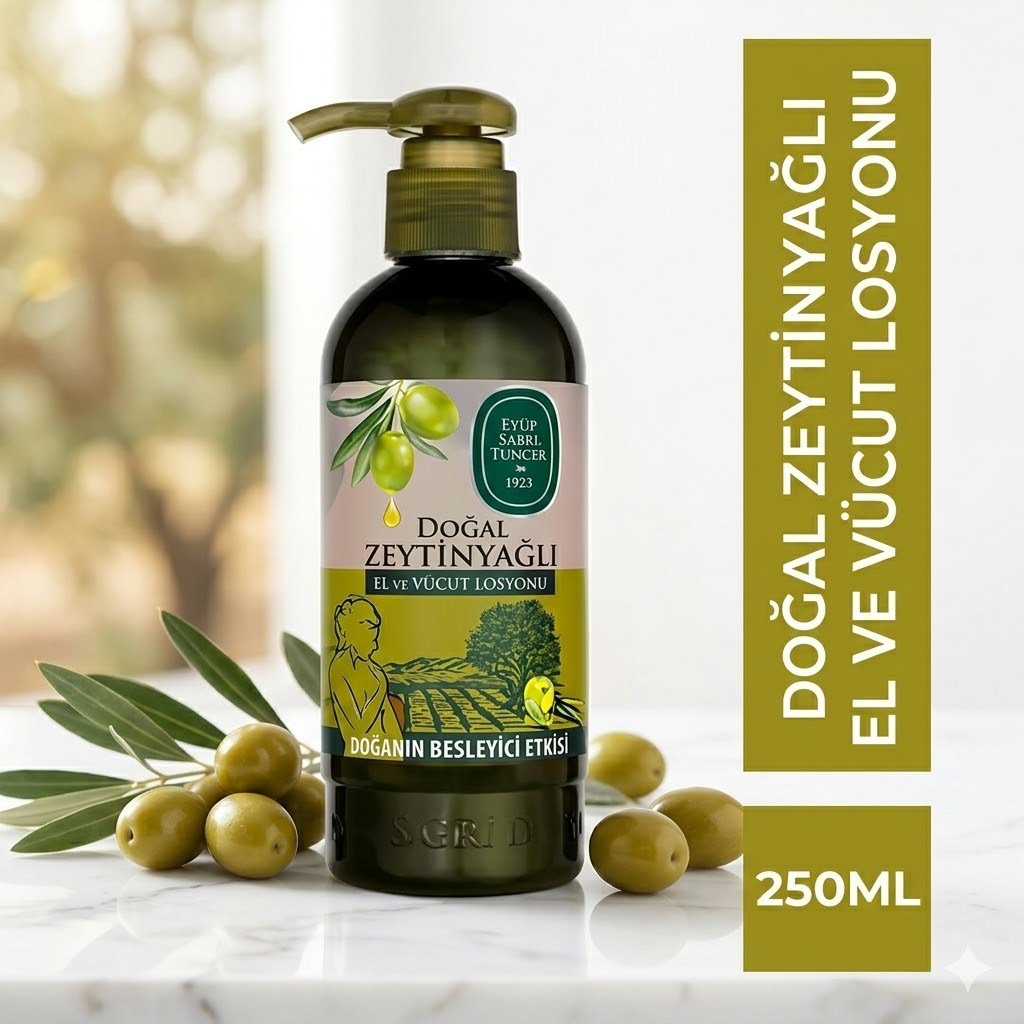 Eyüp Sabri Tuncer Doğal Zeytinyağlı El Ve Vücut Losyonu 250 ml