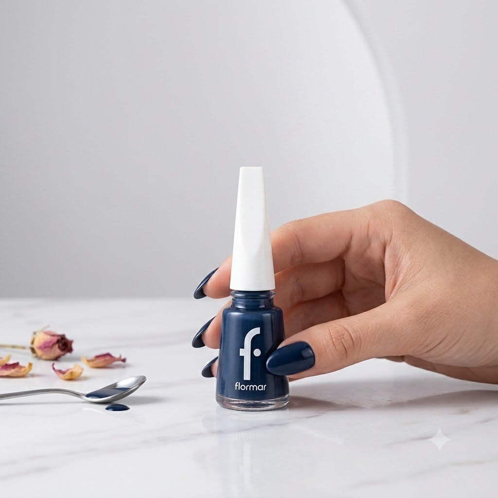Flormar Parlak Oje (MAVİ) - Nail Enamel - 452 Marine Lover