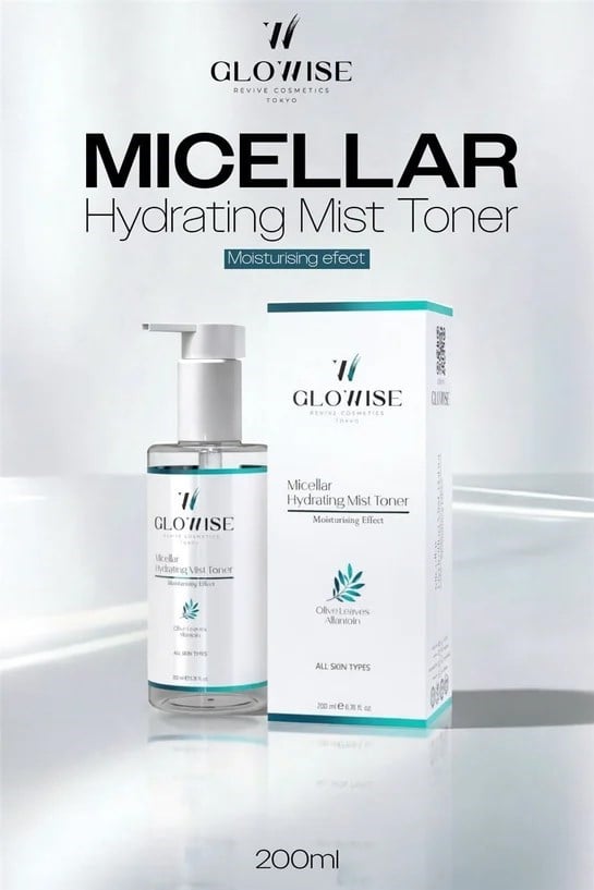 Glowise Nemlendirici Face Mist Toner 200 ml