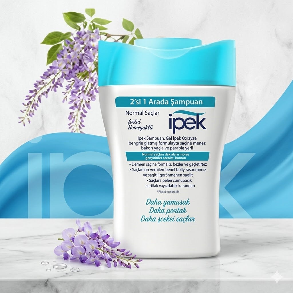İpek Şampuan 480 ml Normal Saçlar 2in1