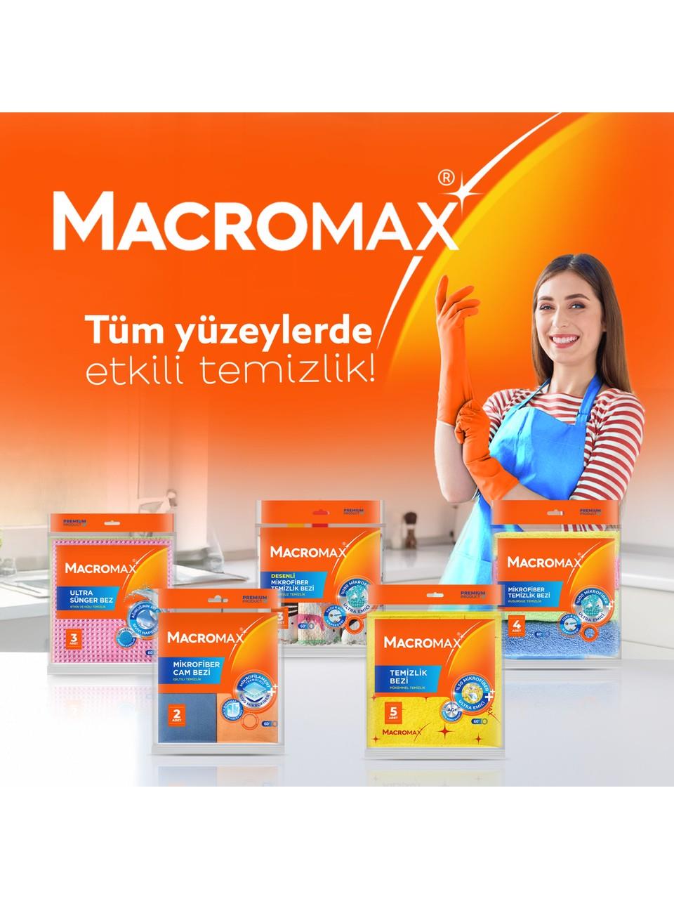 Macromax 4xl Yer Temiz. Havlusu Beyaz Sabun Koku 30 Ad