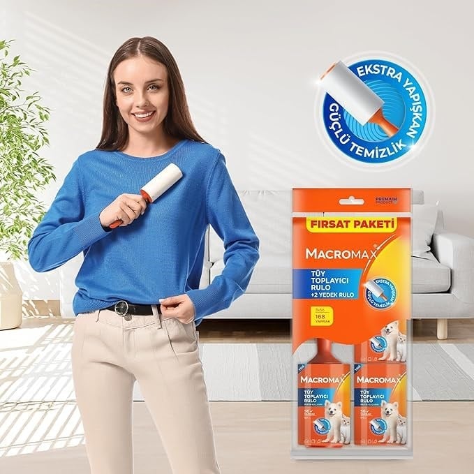 Macromax Macro Max Tüy Toplayıcı Rulo 56'lı