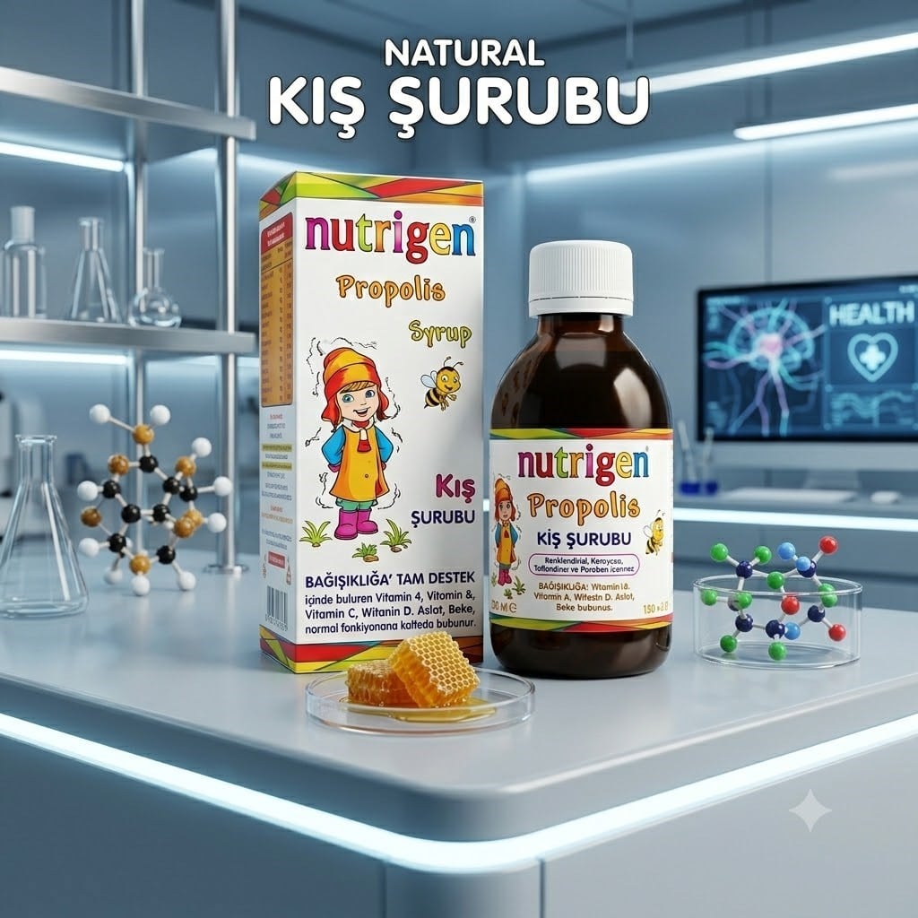 Nutrigen Propolis Ekstratlı Kış Şurubu 200 ml