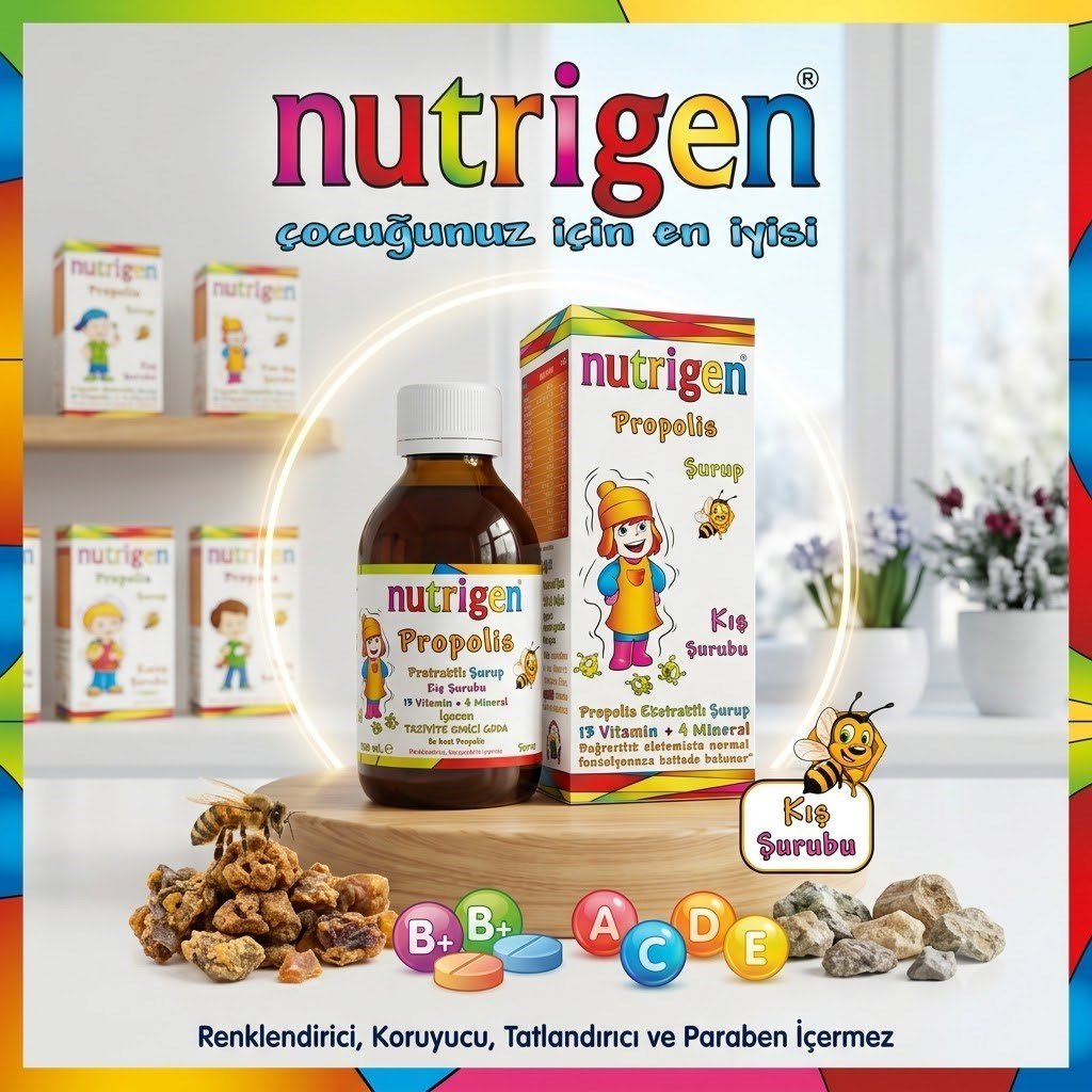 Nutrigen Propolis Ekstratlı Kış Şurubu 200 ml