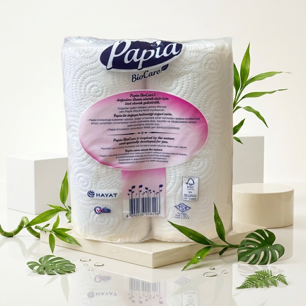 Papia Biocare Kağıt Havlu 16 Rulo