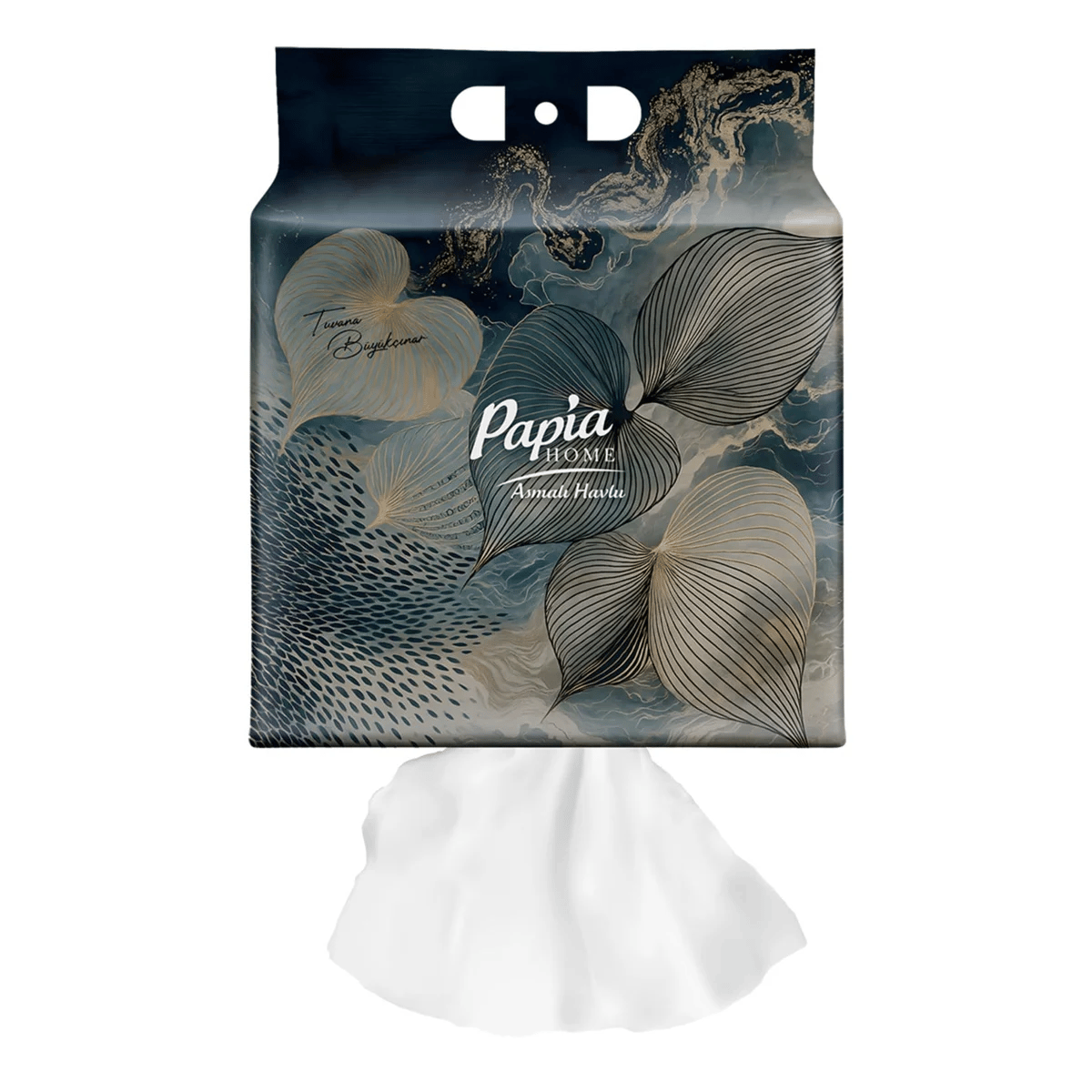 Papia Home Asmalı Havlu 750 Yaprak (3 Paket 250 Yaprak) 