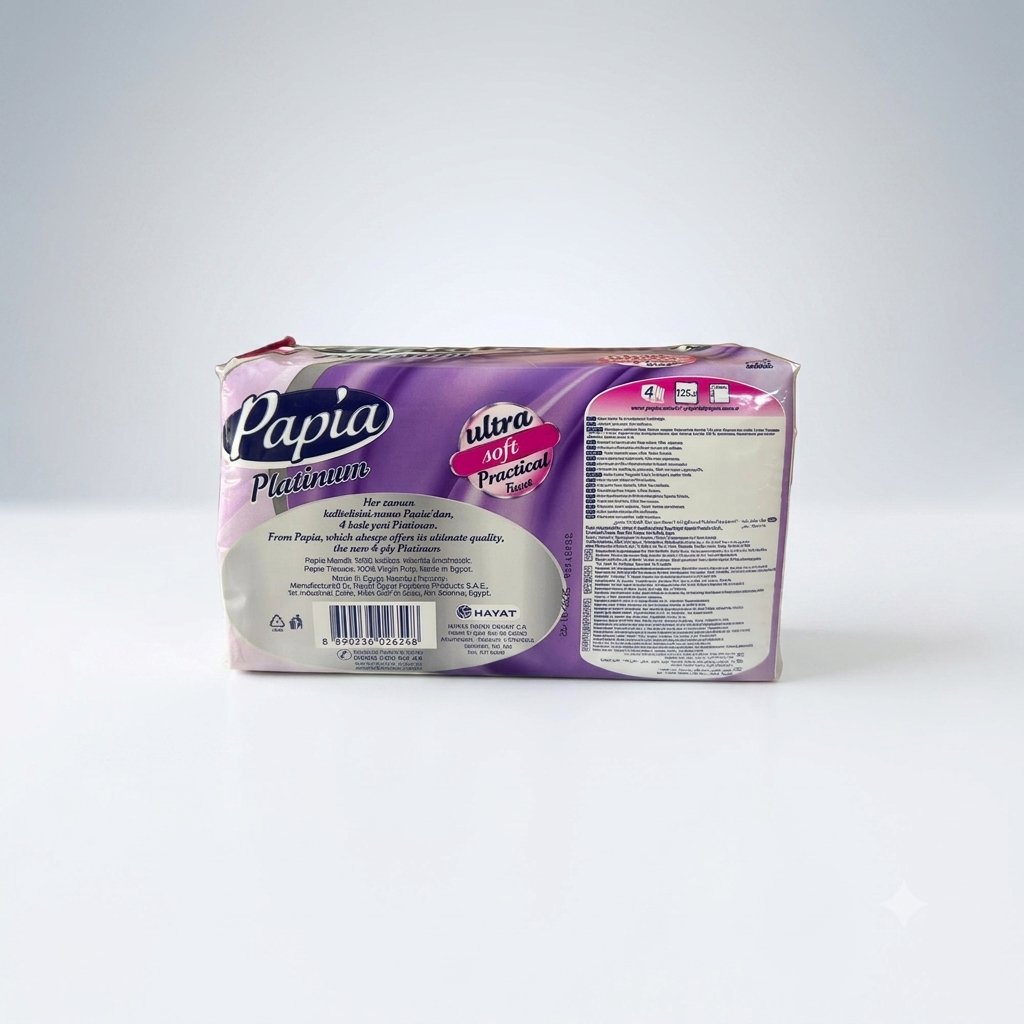 Papia Platinum Çek Al Mendil 125'li