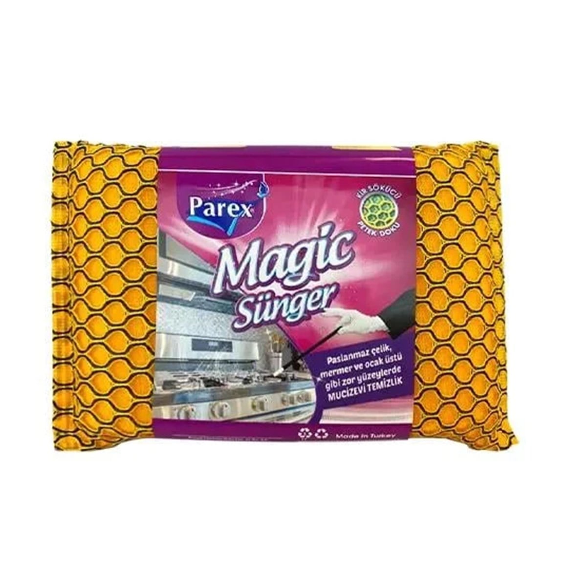 Parex Magic Tekli Renkli Sünger Turuncu Renk