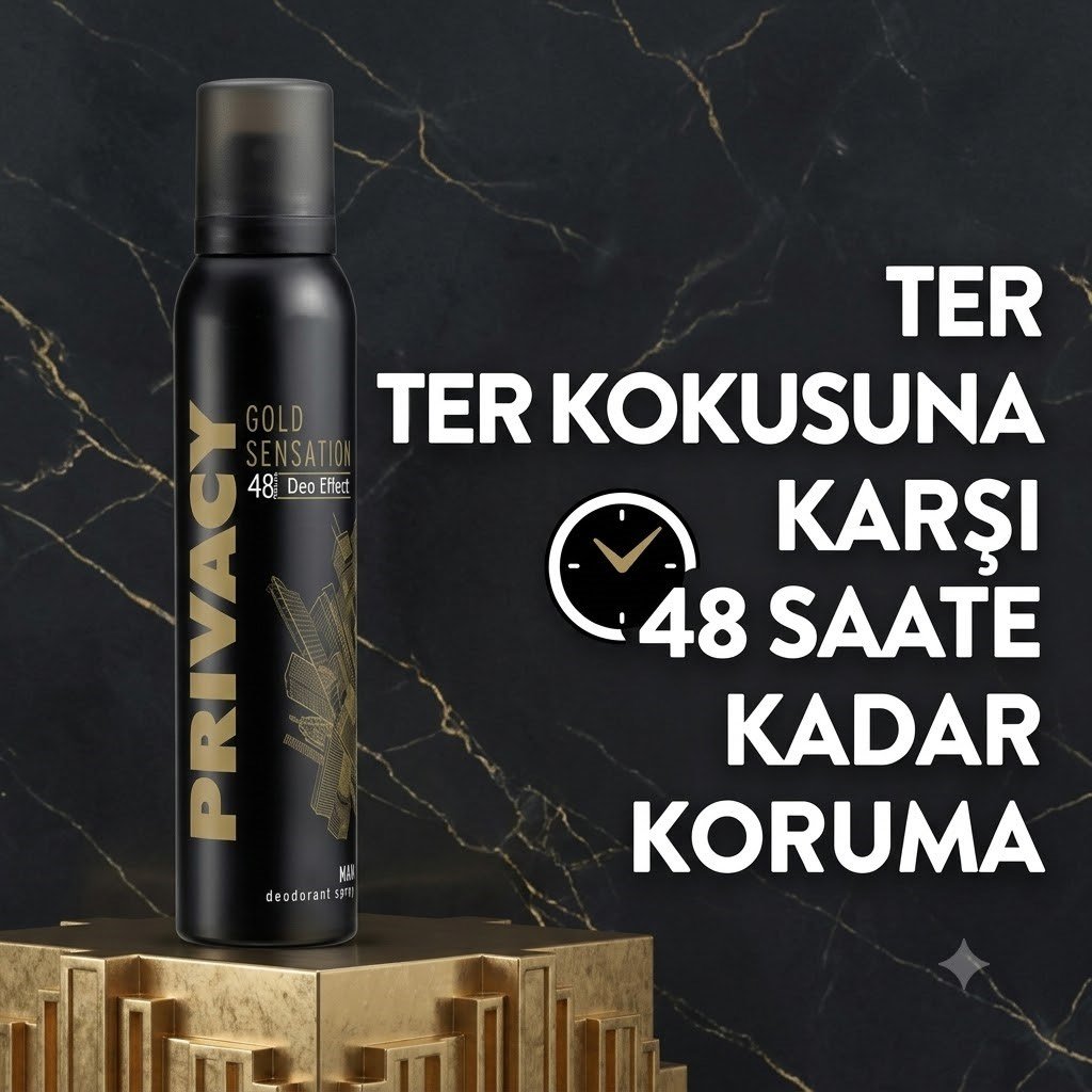 Privacy Gold Erkek Deodorant 150 ml