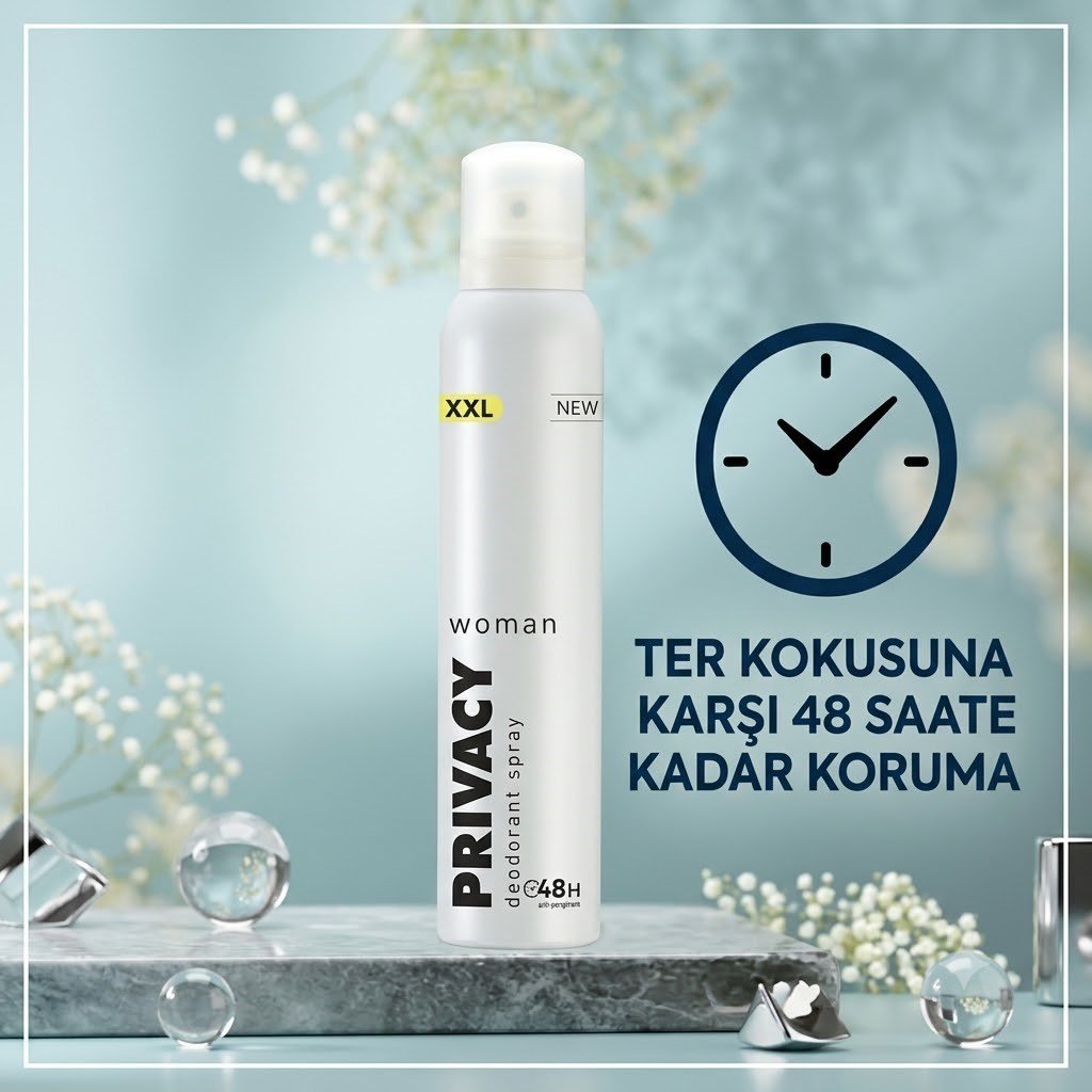 Privacy Woman Kadın Deodorant 2'li Avantaj Paketi 150 ml