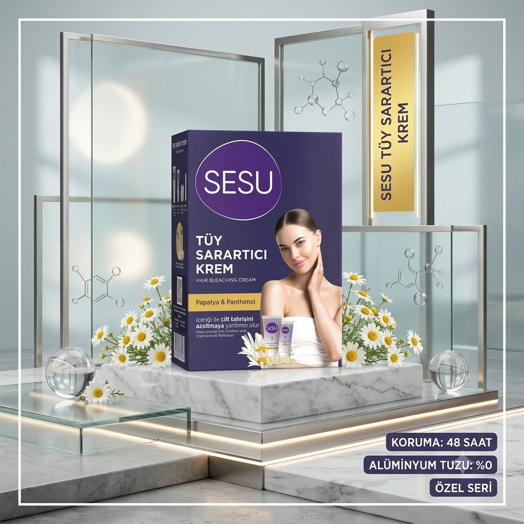 Sesu Tüy Sarartıcı Krem 35 gr + 18 gr