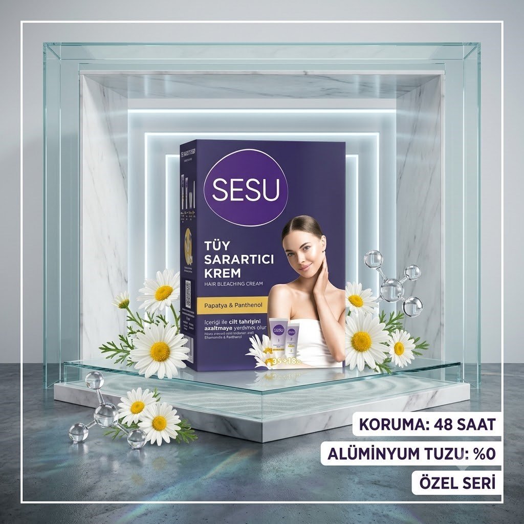 Sesu Tüy Sarartıcı Krem 35 gr + 18 gr