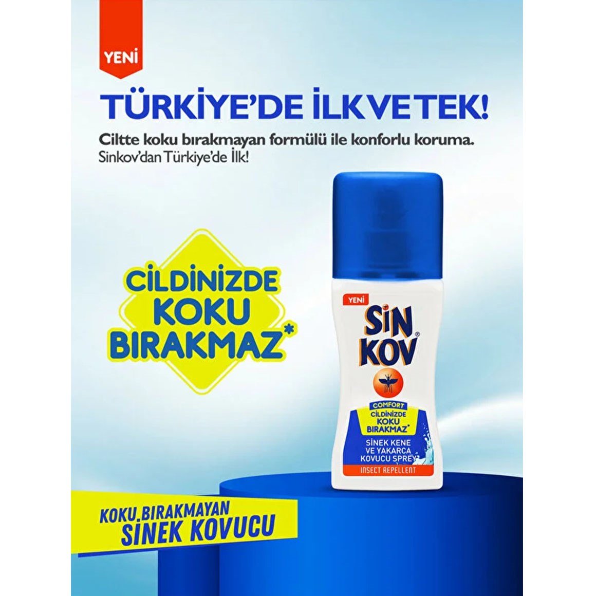 Sinkov Comfort Sinek Kene Yakarca Kovucu Sprey 100ml