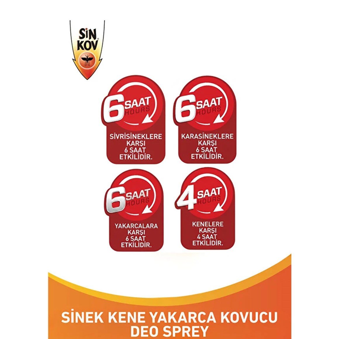Sinkov Kene Ve Yakarca Kovucu Aerosol Sprey 100 Ml
