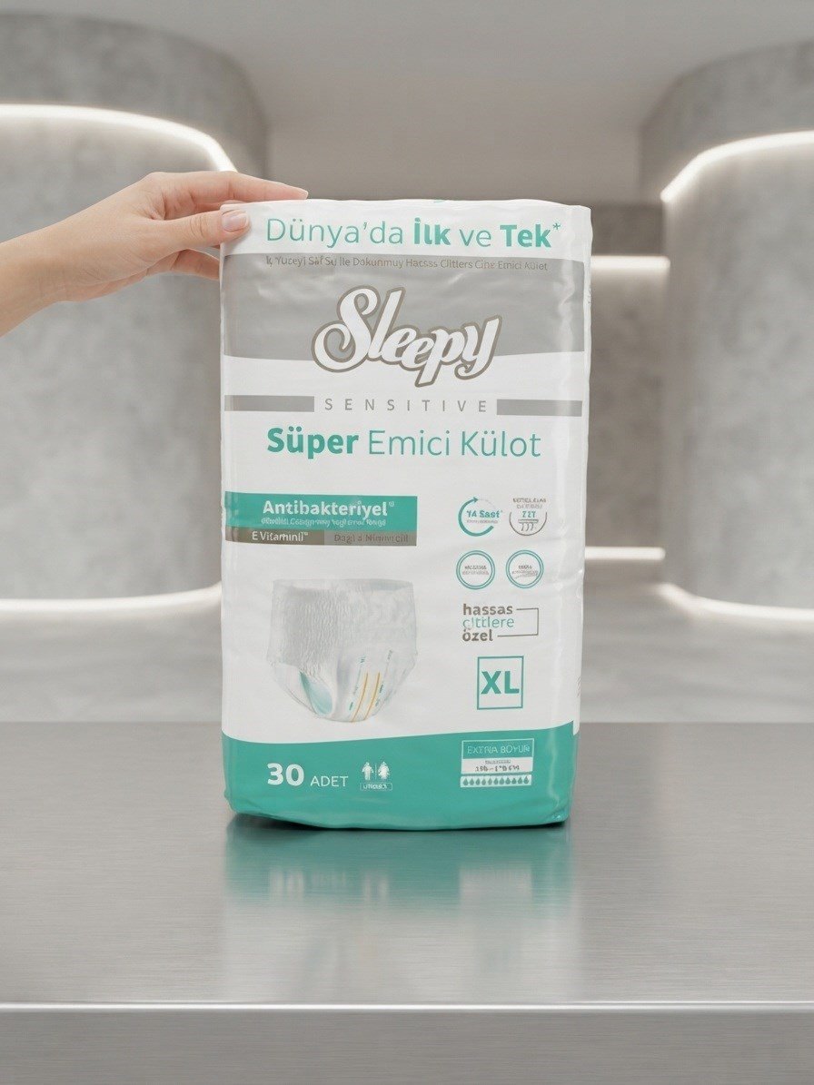 Sleepy Sensitive Süper Emici Külot 30Lu XL 