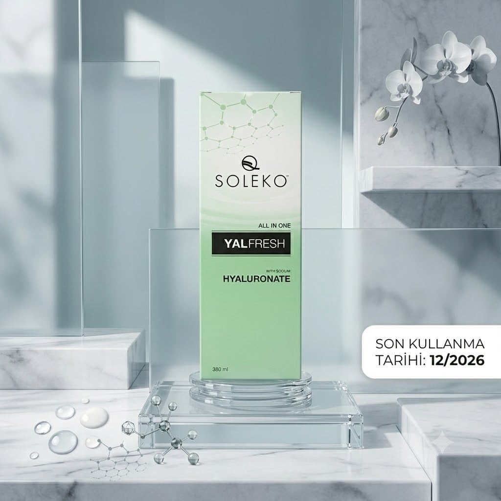 Soleko All In One Yalfresh Lens Solüsyonu 380 ml