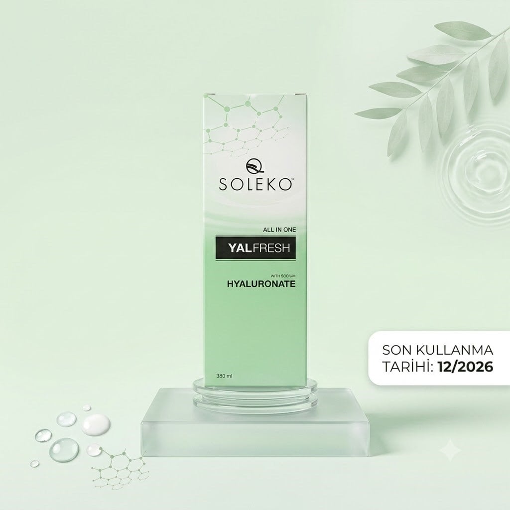 Soleko All In One Yalfresh Lens Solüsyonu 380 ml