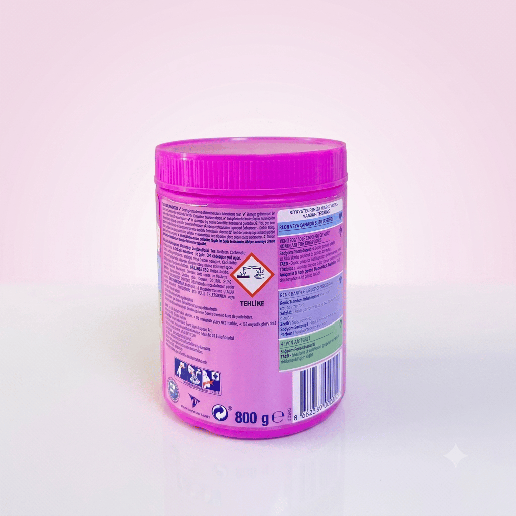 Vanish Kosla Renkliler için Leke Çıkarıcı ve Çamaşır Deterjanı Güçlendirici Toz 800 gr 26 YIKAMA