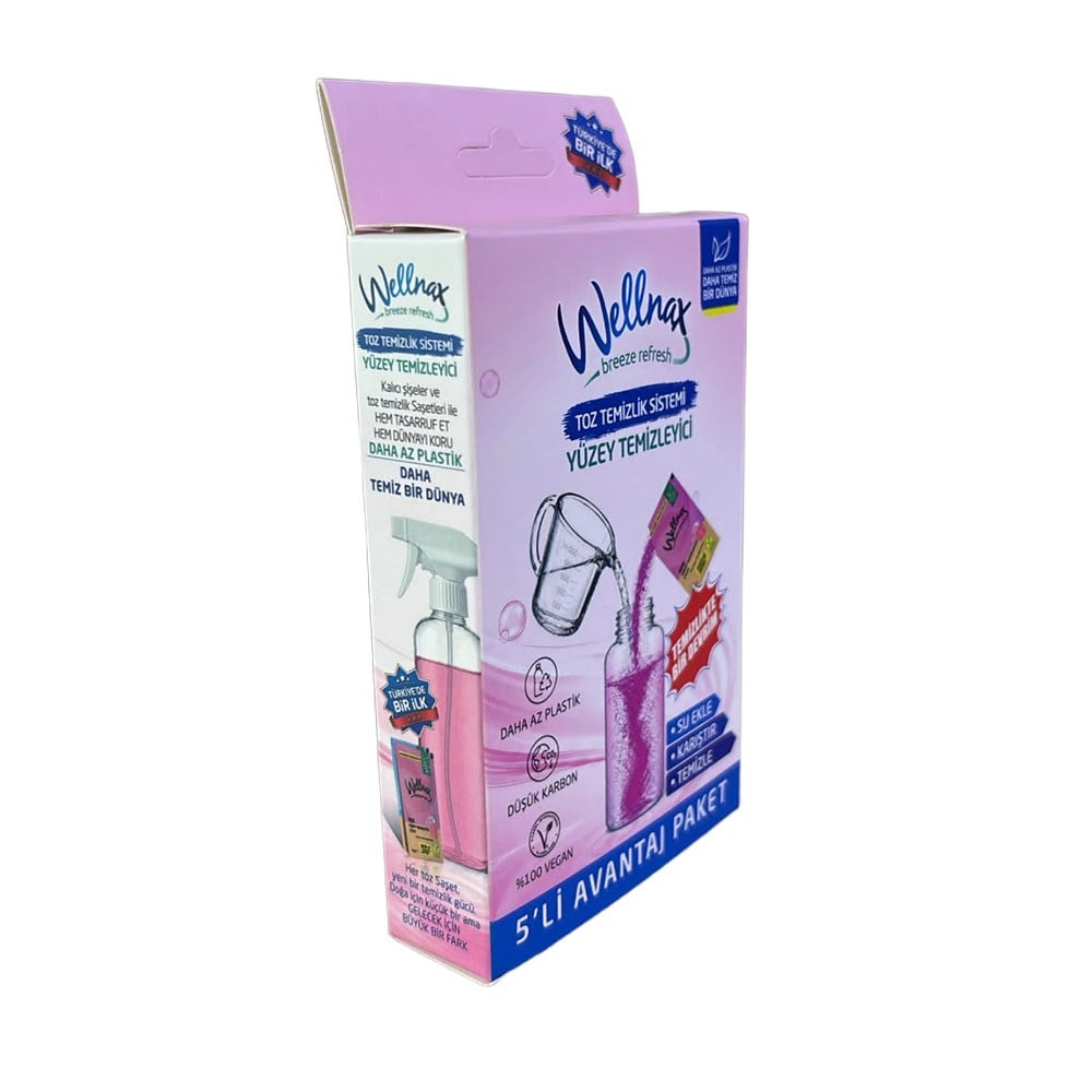 Wellnax Breeze Refresh Toz Temizlik Sistemi Yüzey Temizleyici 5'li Yedek
