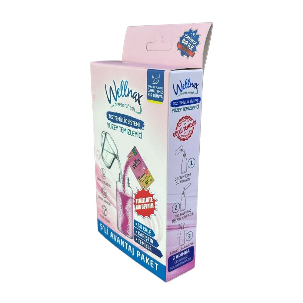 Wellnax Breeze Refresh Toz Temizlik Sistemi Yüzey Temizleyici 5'li Yedek