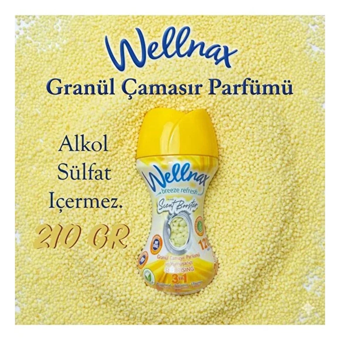 Wellnax Çamaşır Parfümü Draje Sun Rising 210 g