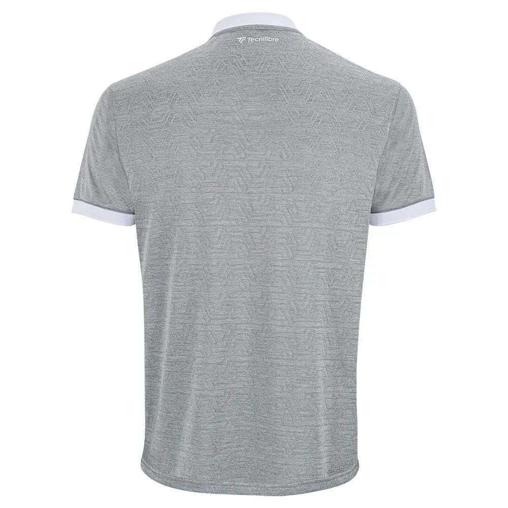 Tecnifibre Team Mesh Polo Gümüş Erkek Tenis Tişörtü
