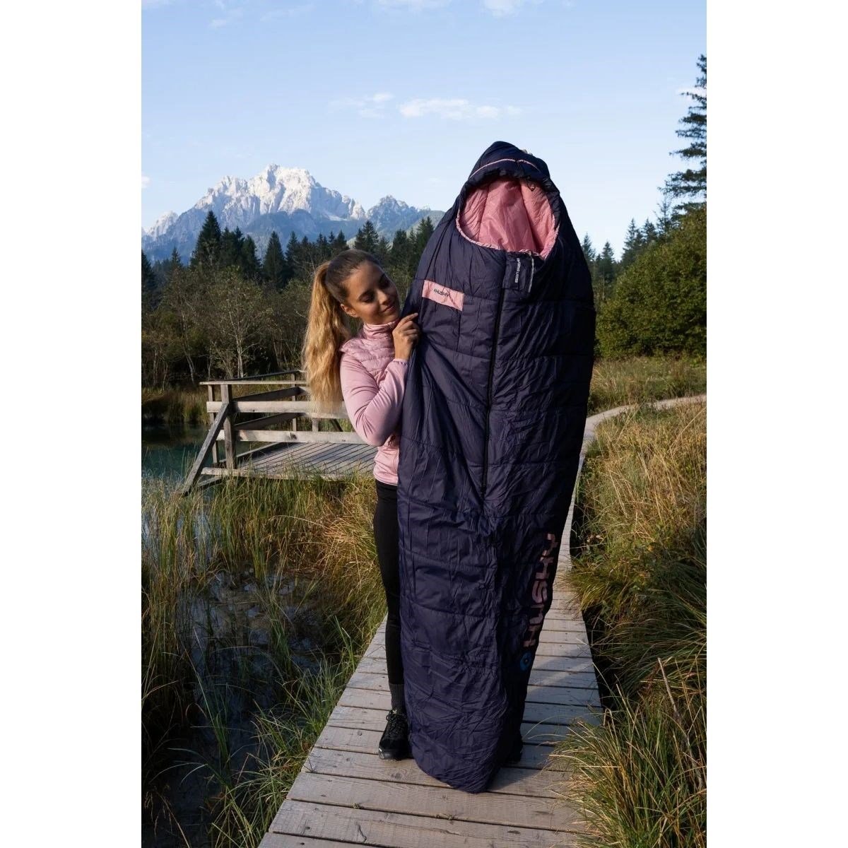 HUSKY ANAPURNA LADIES -28C UYKU TULUMU (MAVİ)