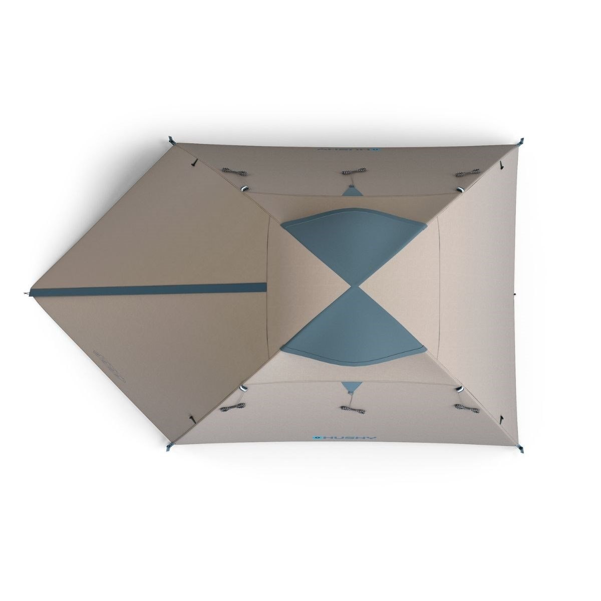 HUSKY Bird Classic 3 Kişilik Çadır (Açık Gri) | Husky Outdoor Türkiye
