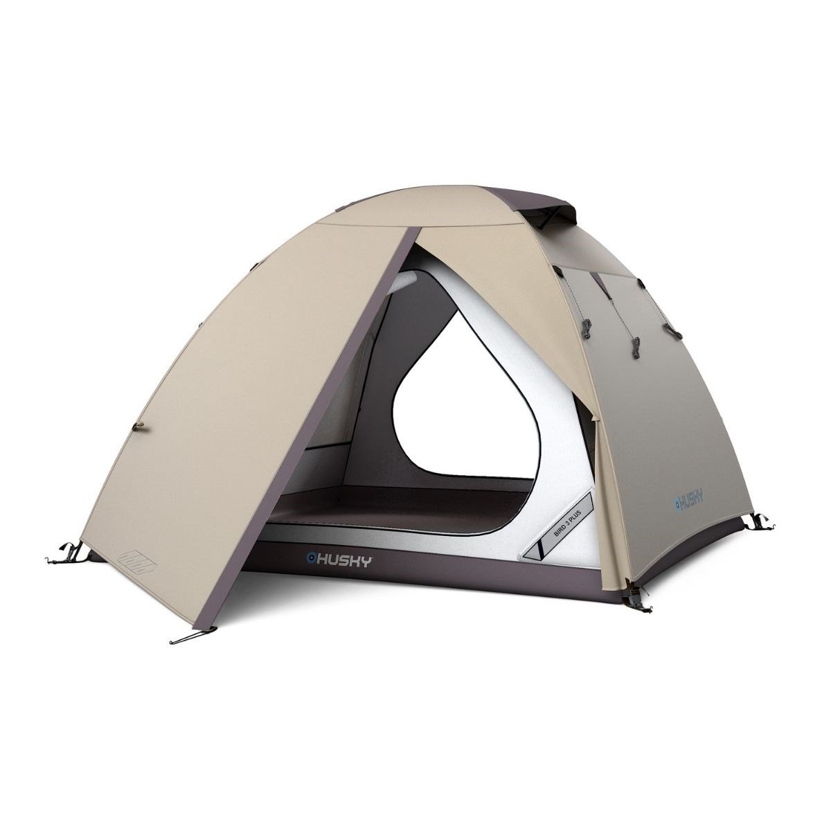 HUSKY Bird Plus 3 Kişilik Çadır (A. Kahve) | Husky Outdoor Türkiye