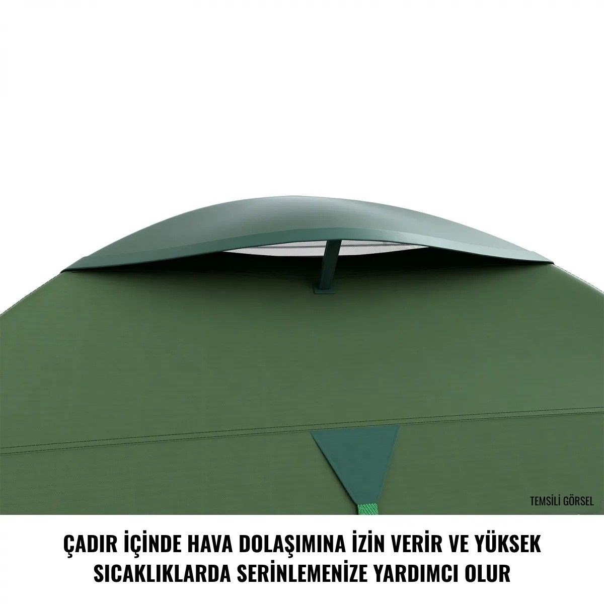HUSKY Bird Plus 3 Kişilik Çadır (Yeşil)