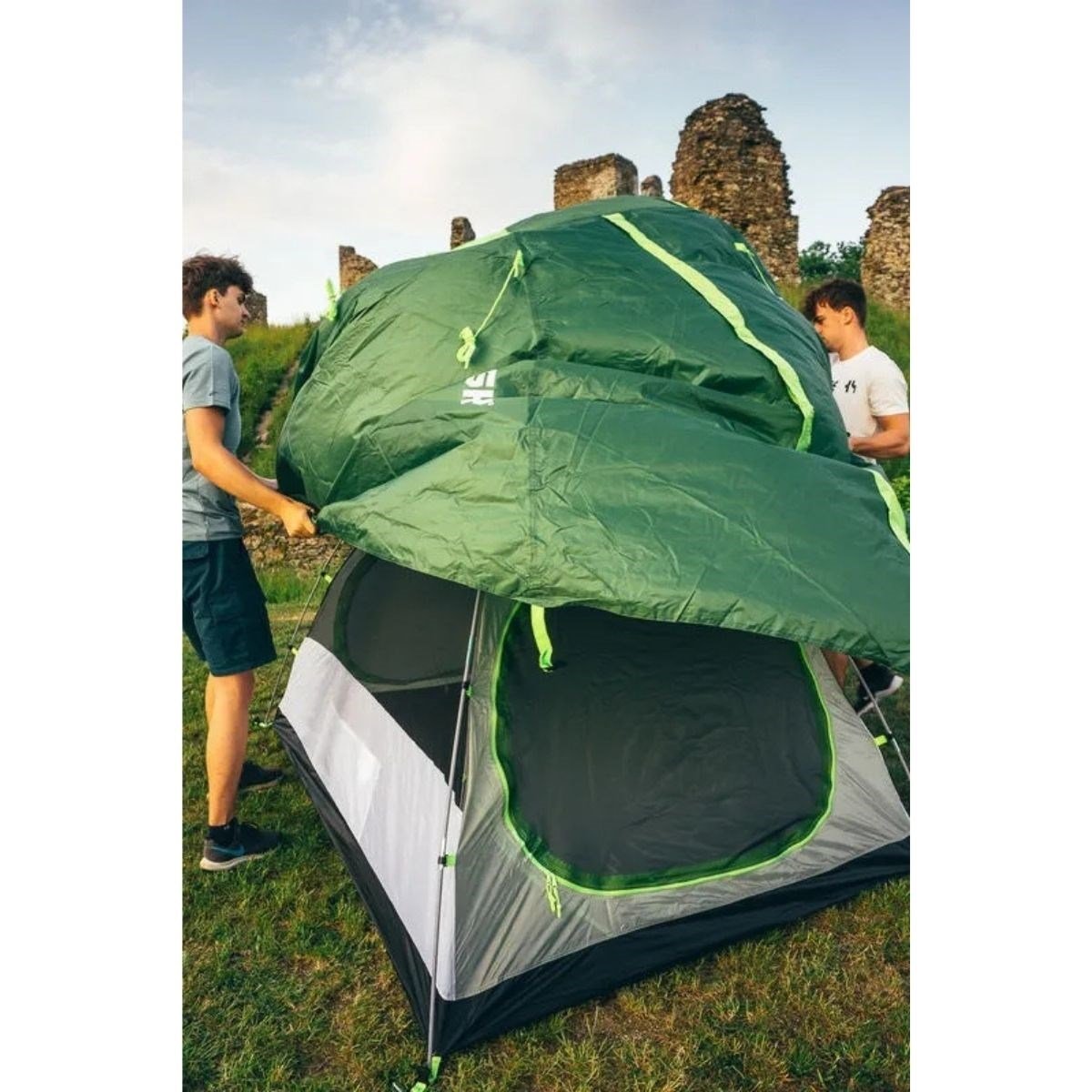 HUSKY Bizam Plus 2 Kişilik Çadır (Yeşil)
