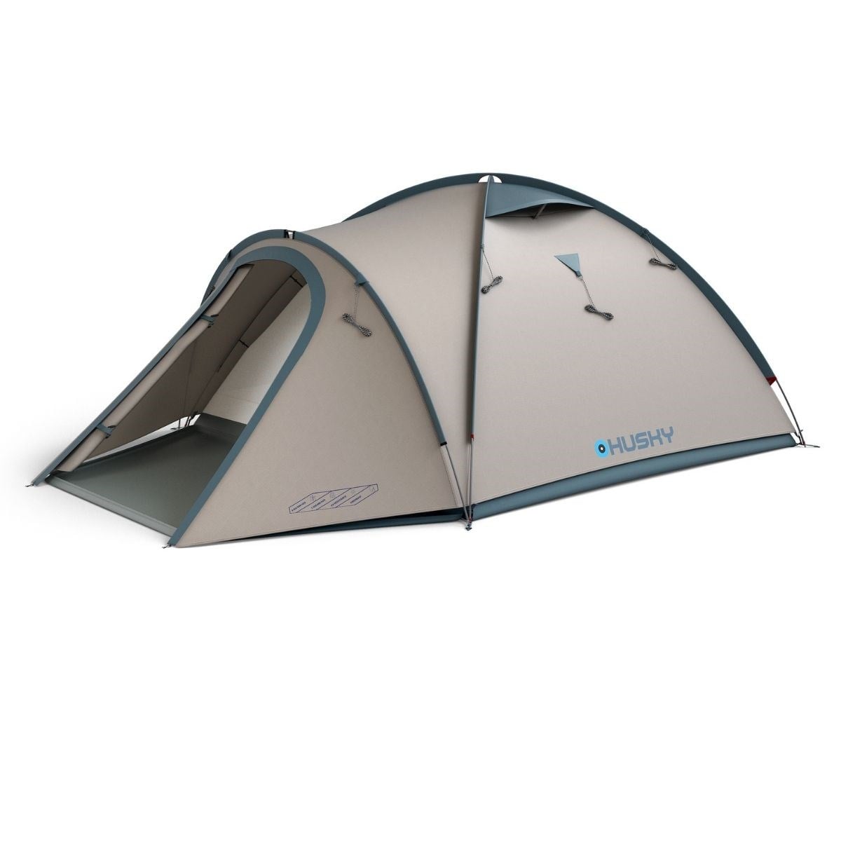 HUSKY Bizon Classic 3 Kişilik Çadır (Açık Gri) | Husky Outdoor Türkiye