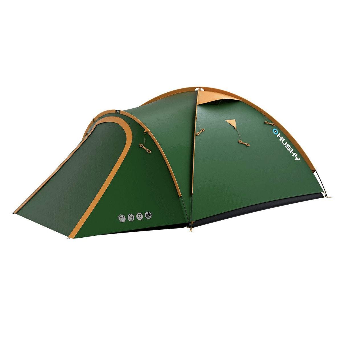 HUSKY Bizon Classic 3 Kişilik Çadır (Yeşil)