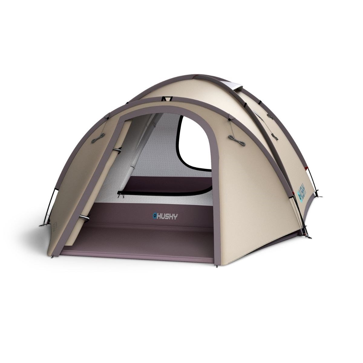 HUSKY Bizon Plus 3 Kişilik Çadır (A.Kahve) | Husky Outdoor Türkiye