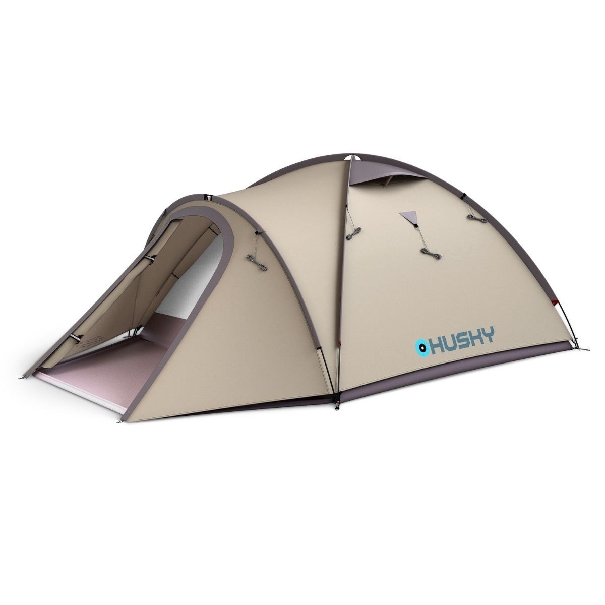 HUSKY Bizon Plus 3 Kişilik Çadır (A.Kahve) | Husky Outdoor Türkiye