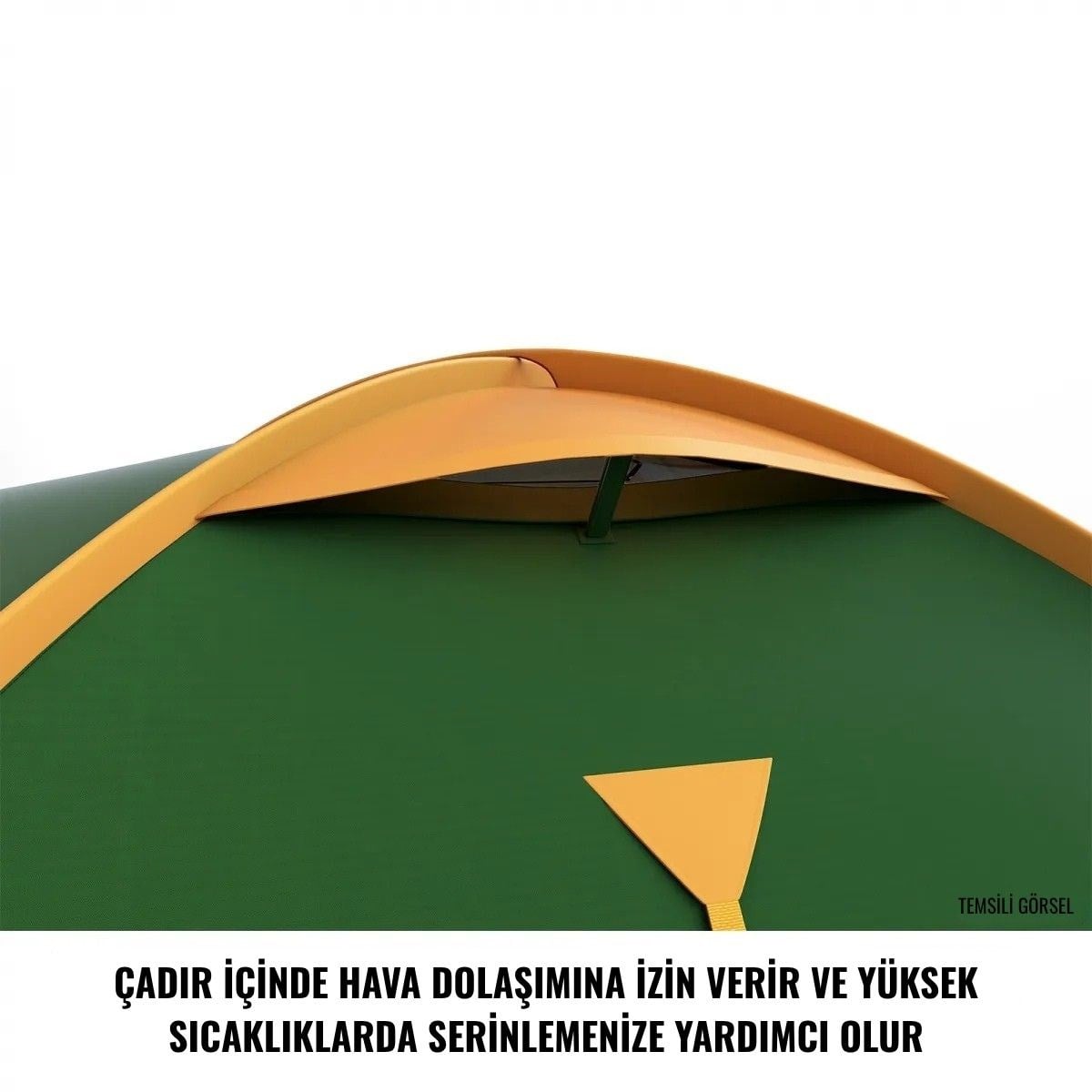 HUSKY Boyard Classic 4 Kişilik Çadır (Yeşil)