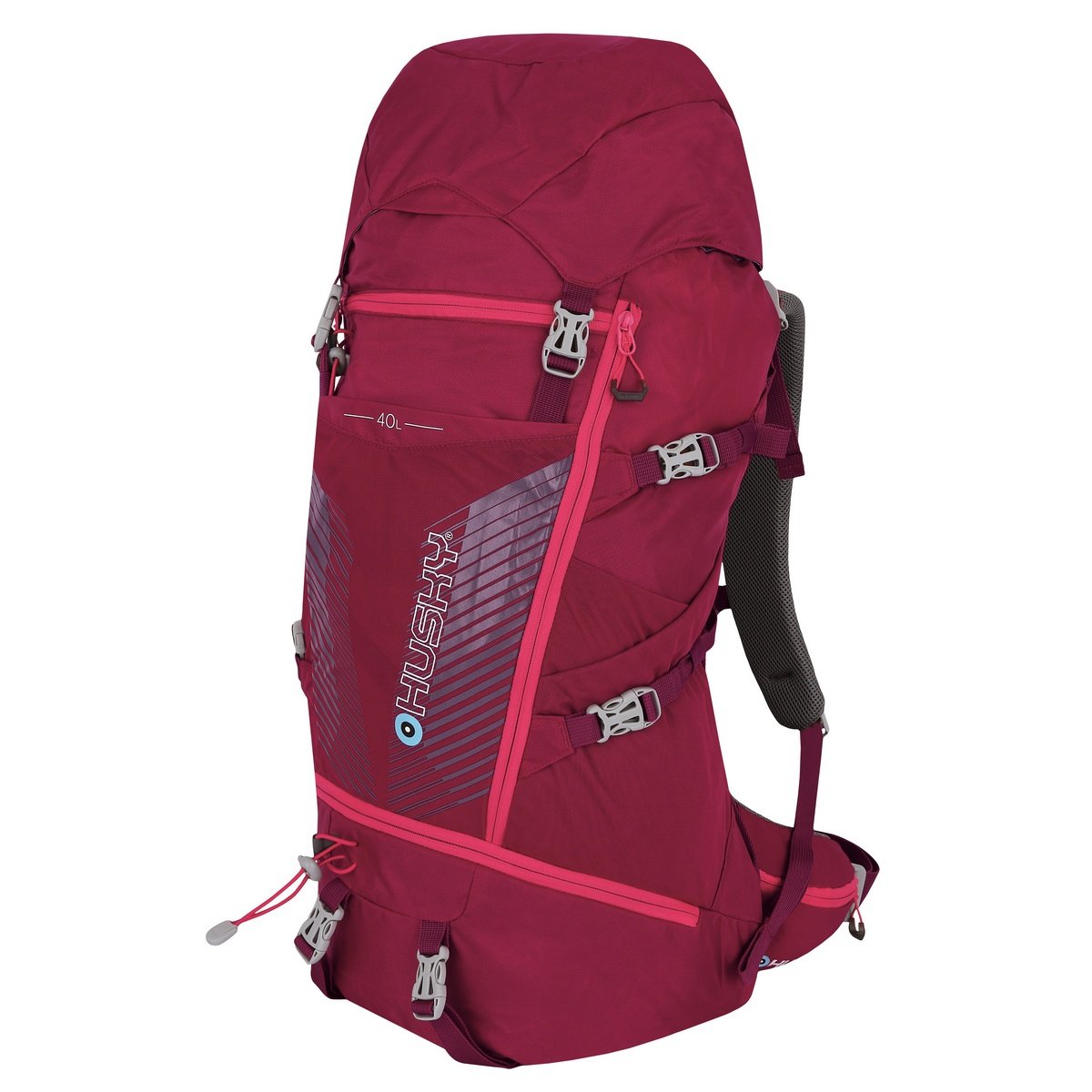 HUSKY Capture 40 LT Sırt Çantası (Macenta)