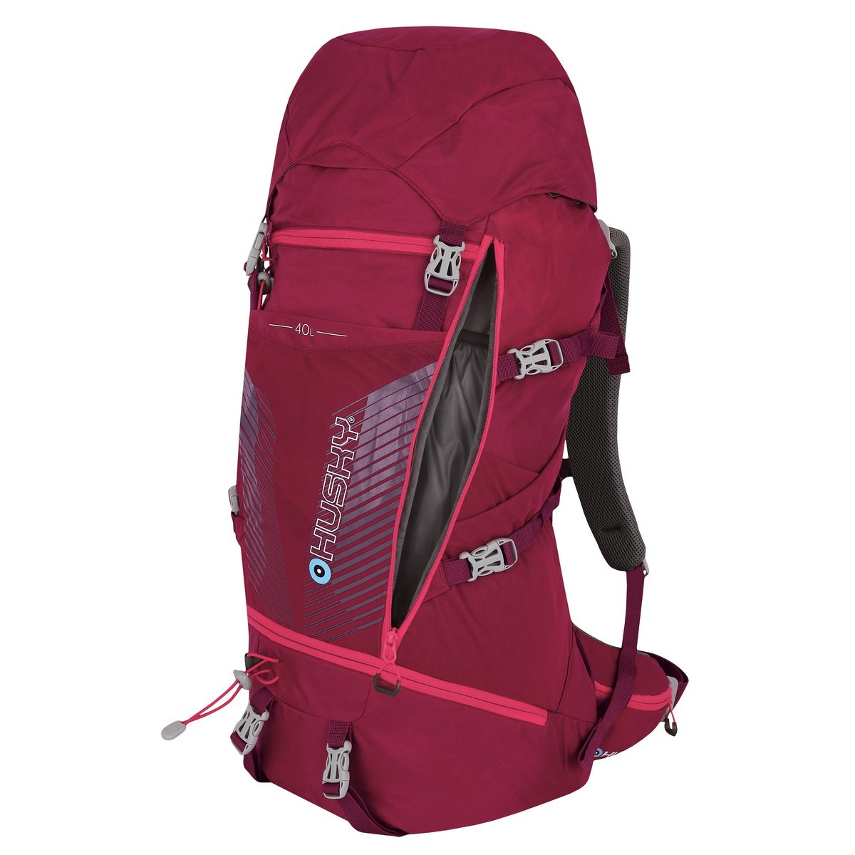 HUSKY Capture 40 LT Sırt Çantası (Macenta)