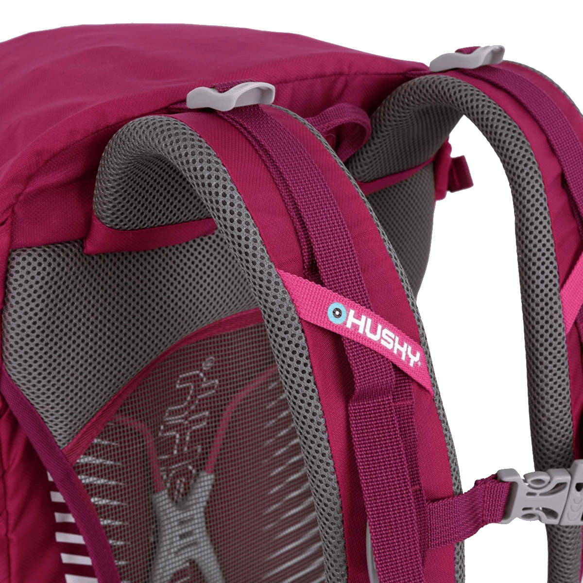 HUSKY Cingy 30 LT Sırt Çantası (Macenta)