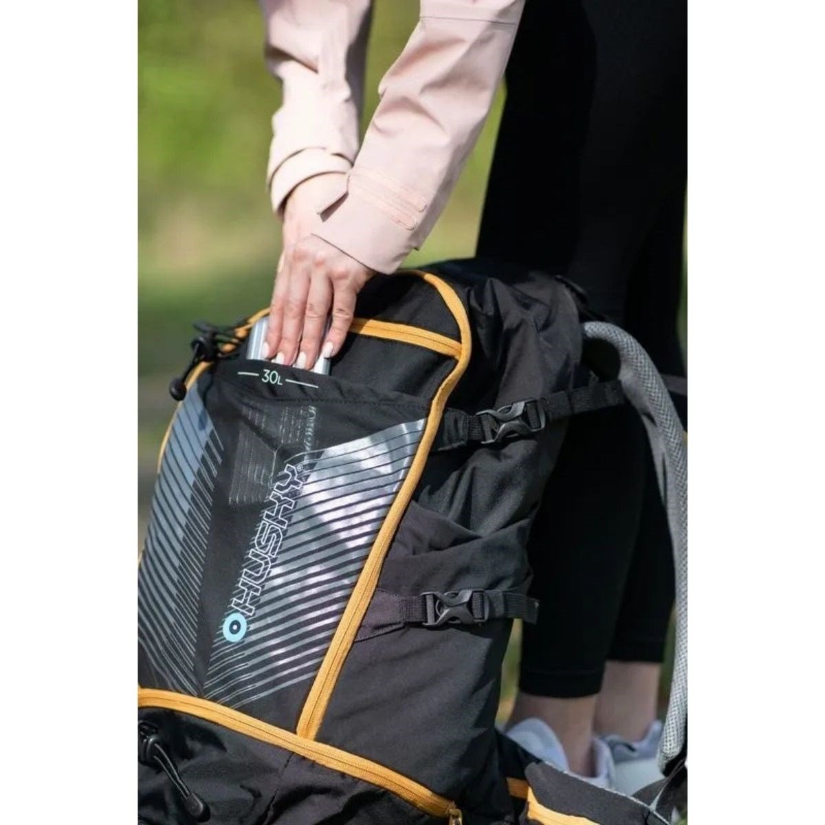 HUSKY Cingy 30 LT Sırt Çantası (Siyah) | Husky Outdoor Türkiye