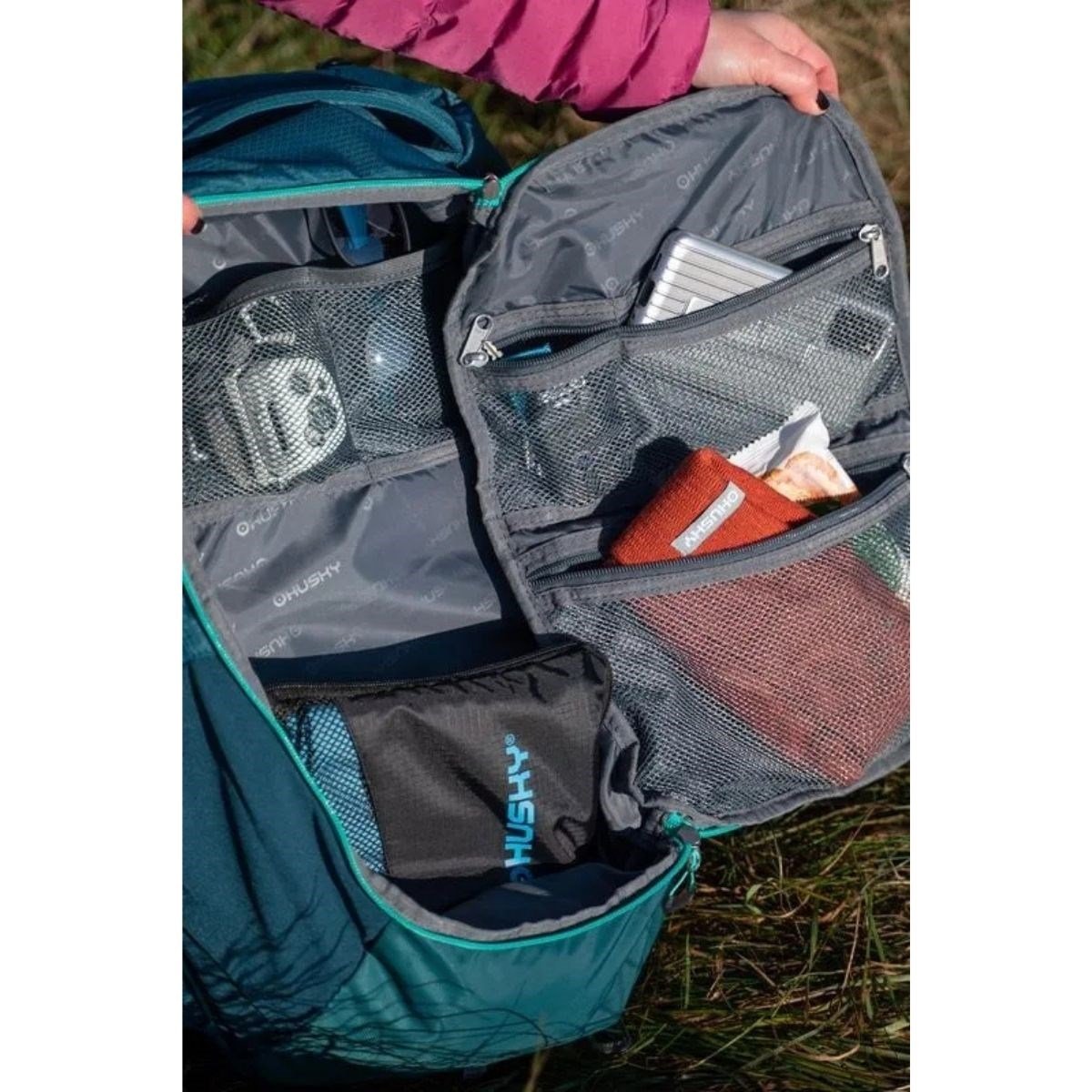 HUSKY Crewtor 30 LT Sırt Çantası (Koyu Turkuaz) | Husky Outdoor Türkiye