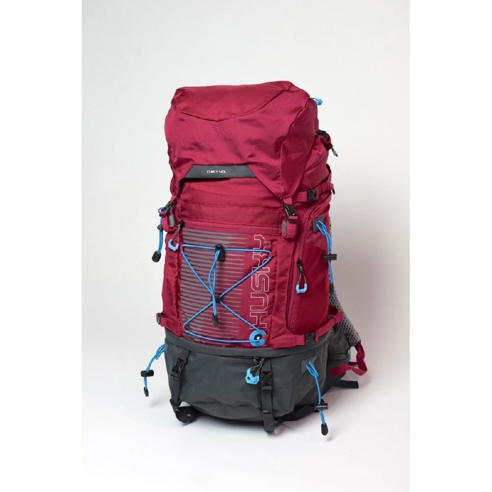 HUSKY Curly 40 Lt Sırt Çantası (Bordo) | Husky Outdoor Türkiye