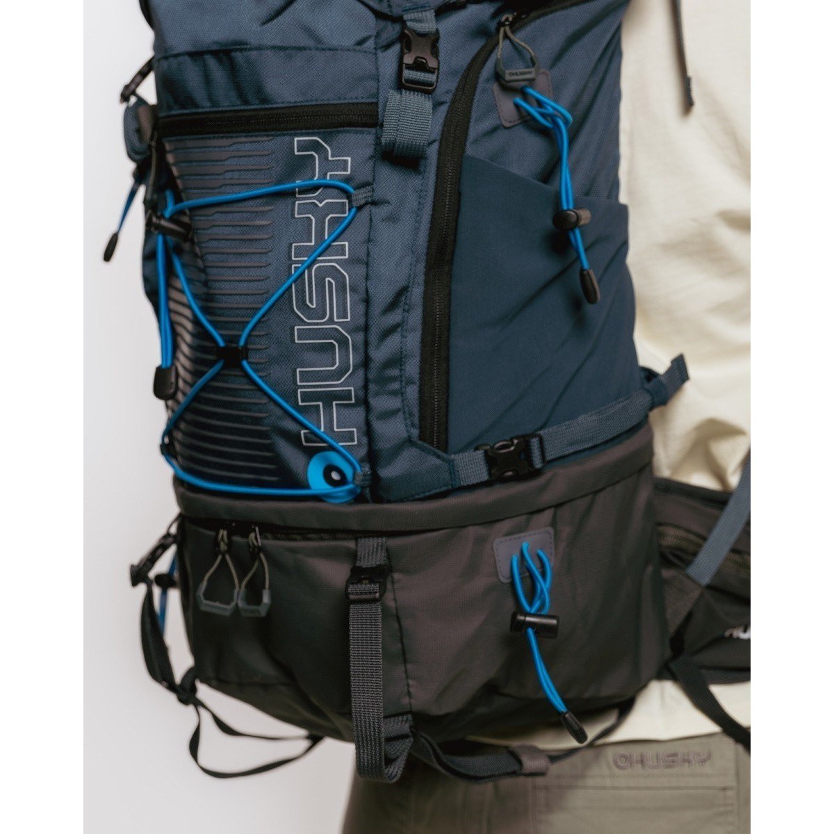 HUSKY Curly 40 Lt Sırt Çantası (Soluk Mavi) | Husky Outdoor Türkiye